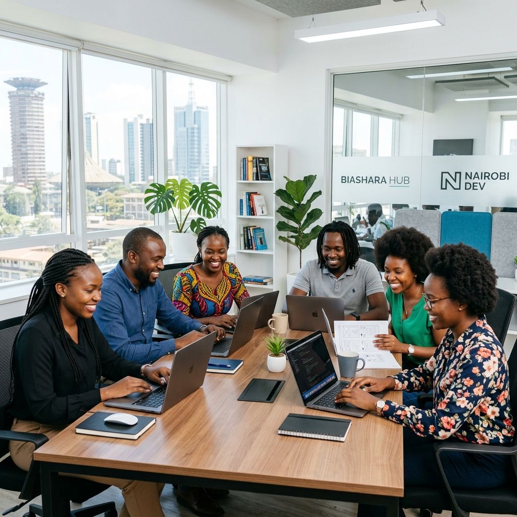 BamTech Nairobi web design team